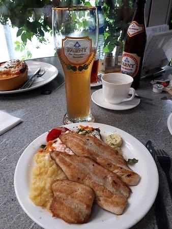 Knoblauch Fischimbiss