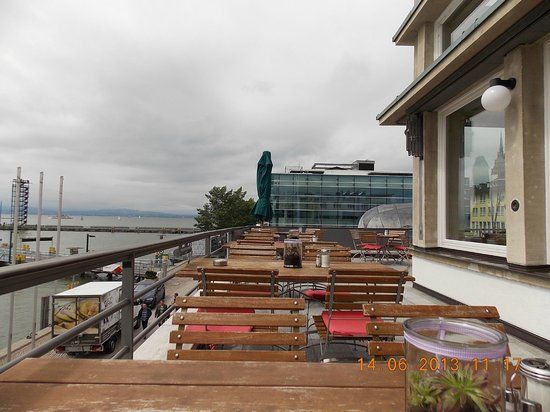 Das Restaurant im Zeppelinmuseum